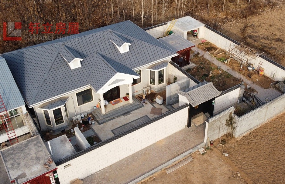 河北轻钢别墅集成房屋设计施工 钢结构住宅生产厂家图3