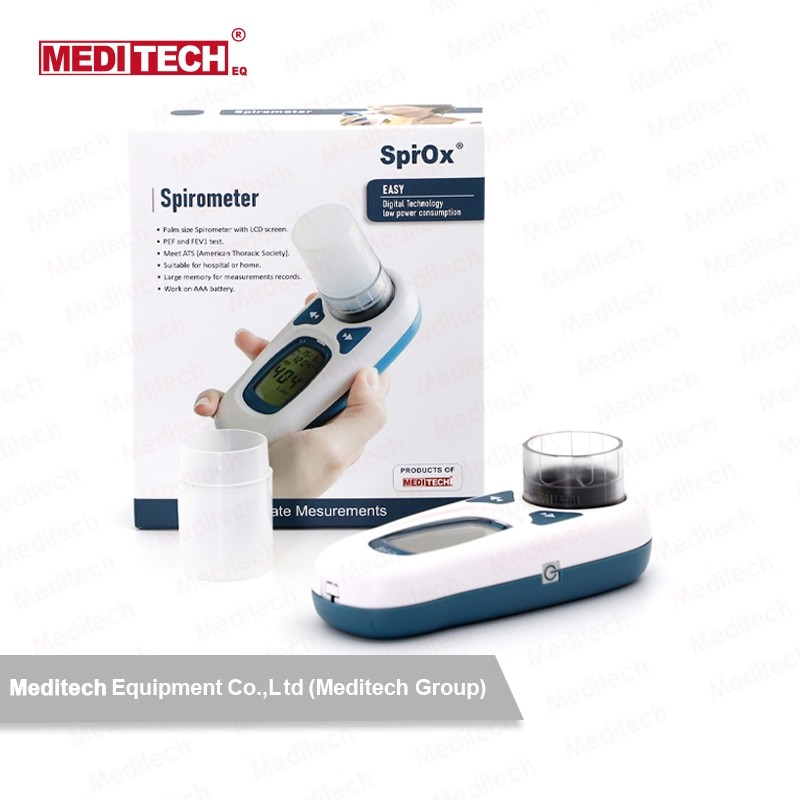 麦迪特国产手持式肺功能仪Spirox P家庭诊所体检肺活量计图2