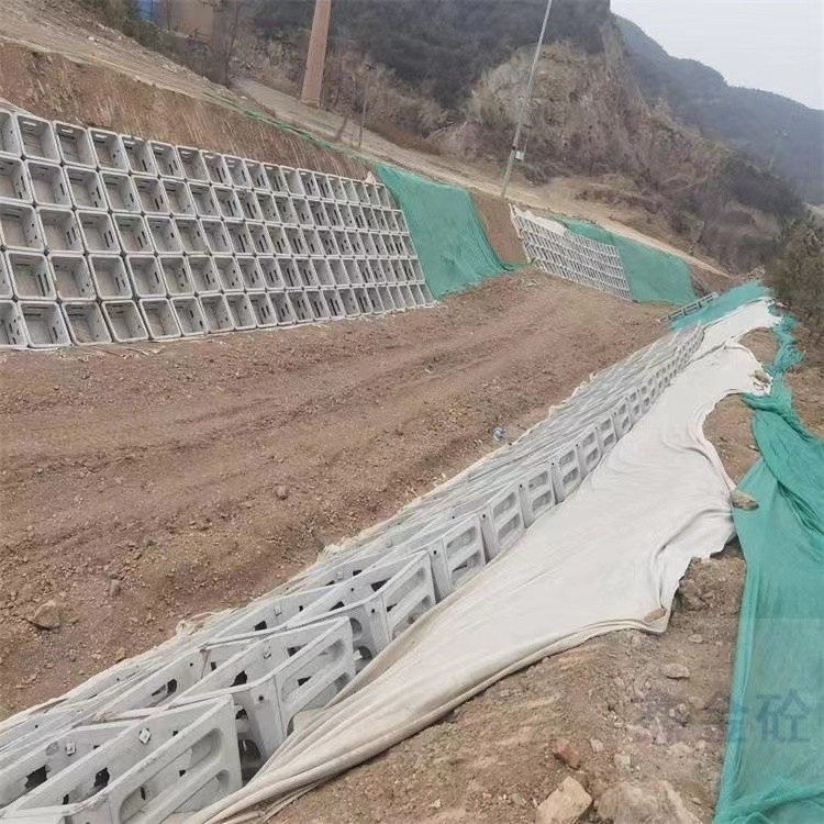 铁锐建材供应混凝土河道护坡生态框c40强度结实耐用图3
