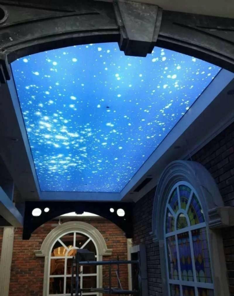 嘉兴软膜天花 透光膜 软膜灯箱 批发施工 维修图2