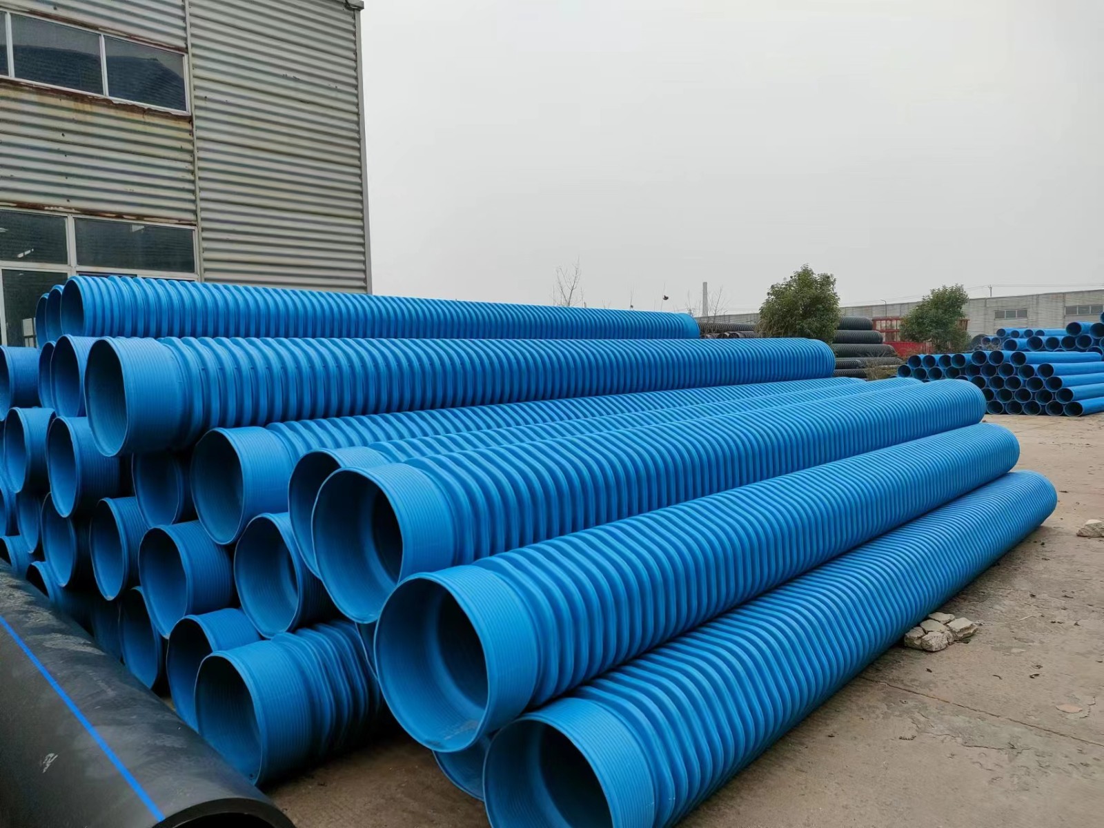 HDPE-IW六棱结构壁管（六棱管）、HDPE克拉管图4