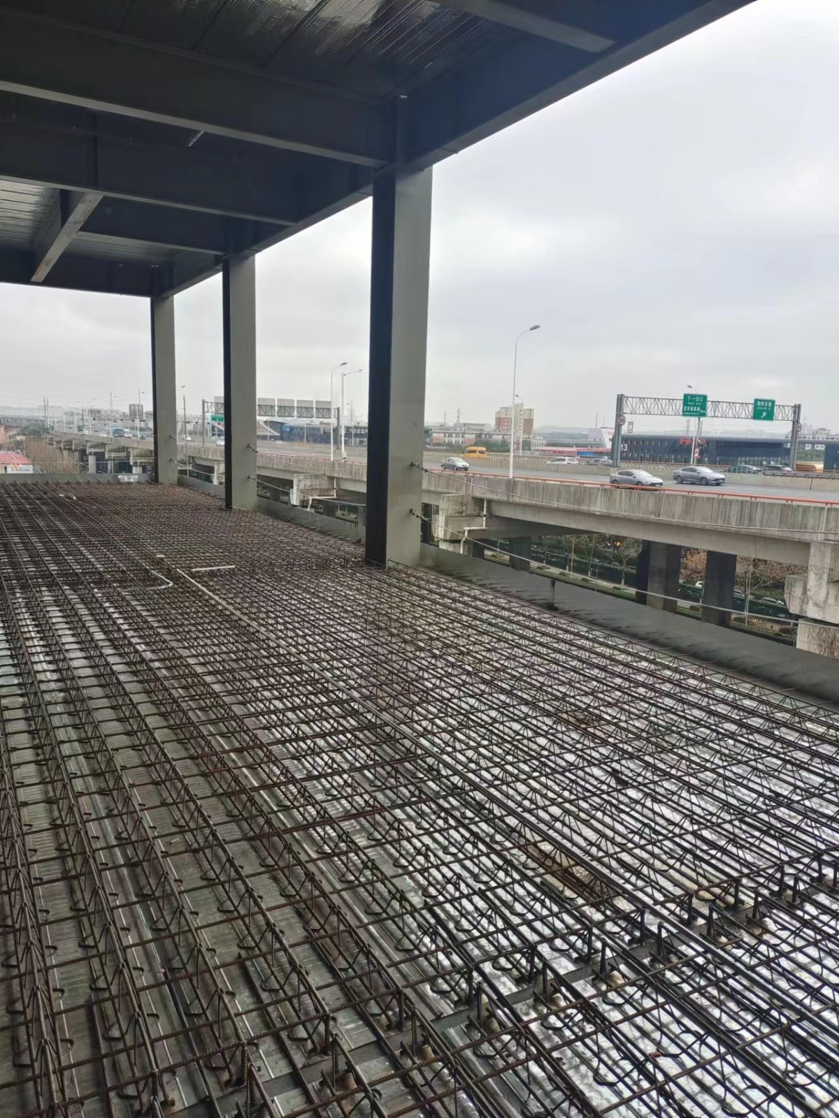 钢筋桁架镀锌楼承板--新型钢筋桁架楼承板图6