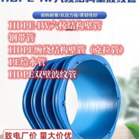 HDPE-IW六棱结构壁管（六棱管）、HDPE克拉管