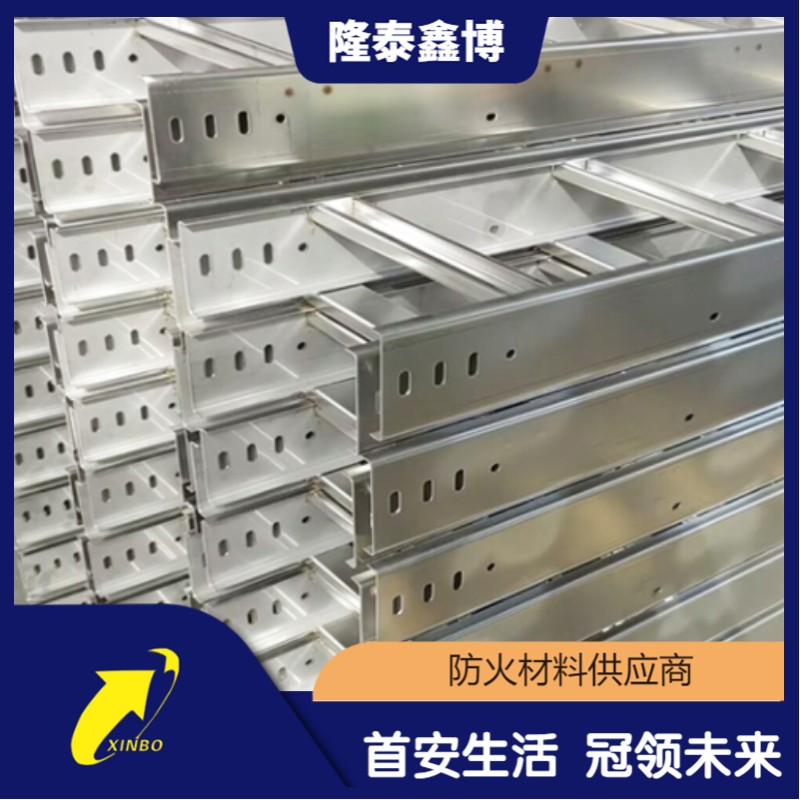 隆泰鑫博按需供应金属防火槽盒-不锈钢电缆桥架槽盒图2