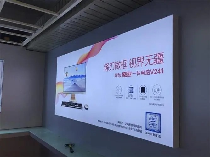 杭州超薄灯箱 卡布灯箱 无边框灯箱 软膜灯箱图3