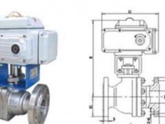 不锈钢电动切断球阀 ZDRR型电动O型切断球阀