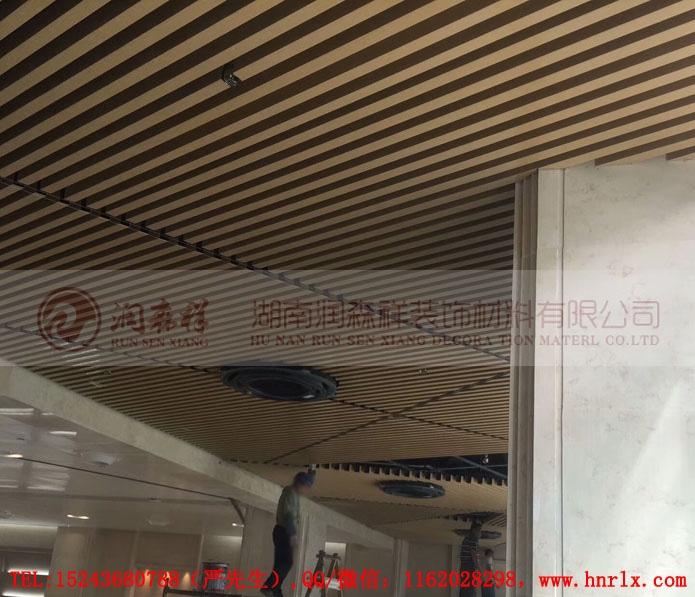 湖南铝方通,湖南U型铝方通,湖南方通天花,湖南仿木纹铝方通图5