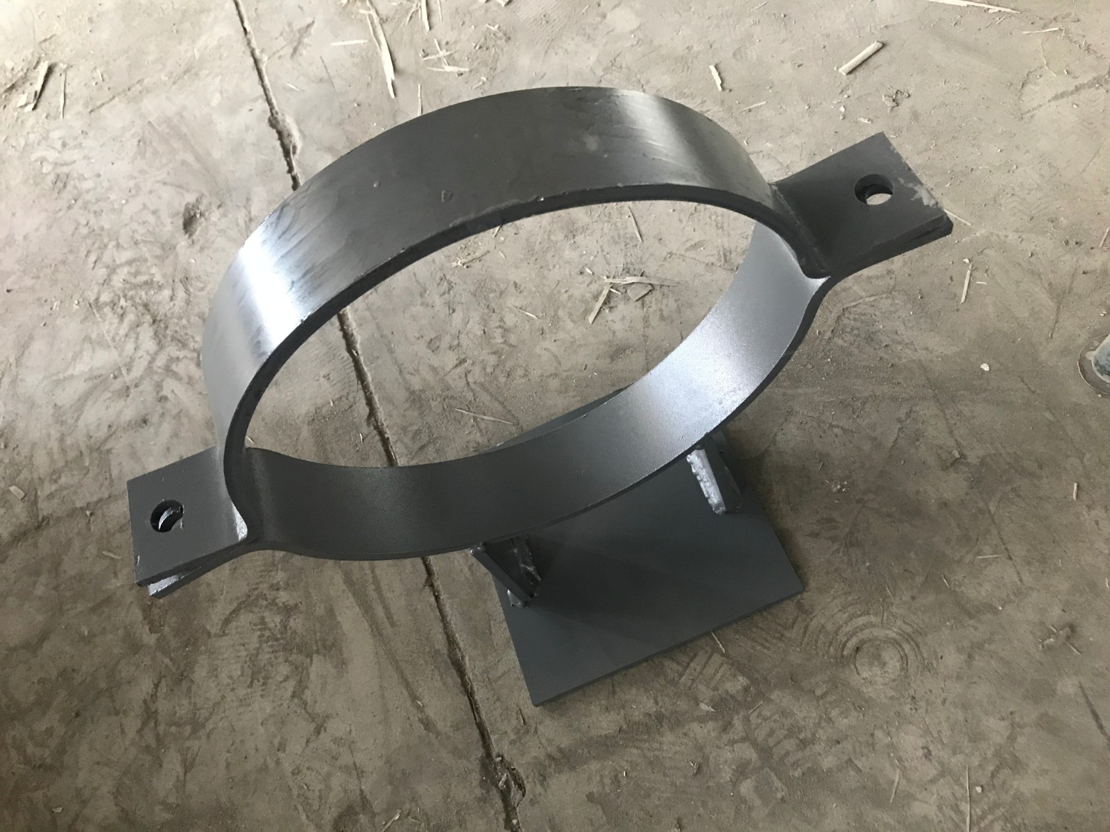 HT-1型焊接型滑动管托卡箍型滑动管托导向管托止推管托图3