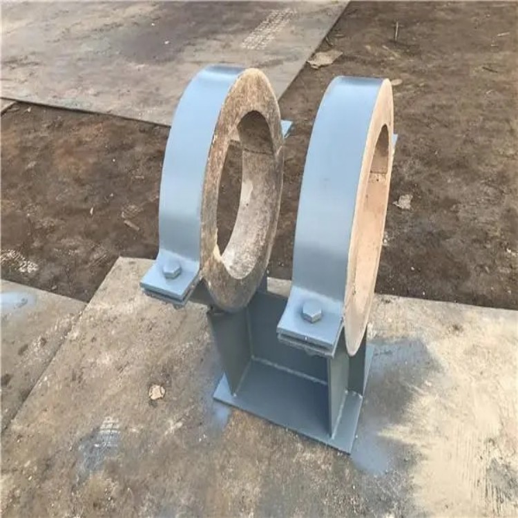 博迎长输低能耗隔热滑动管托架空管道滑动支架管夹式绝热导向支座图4