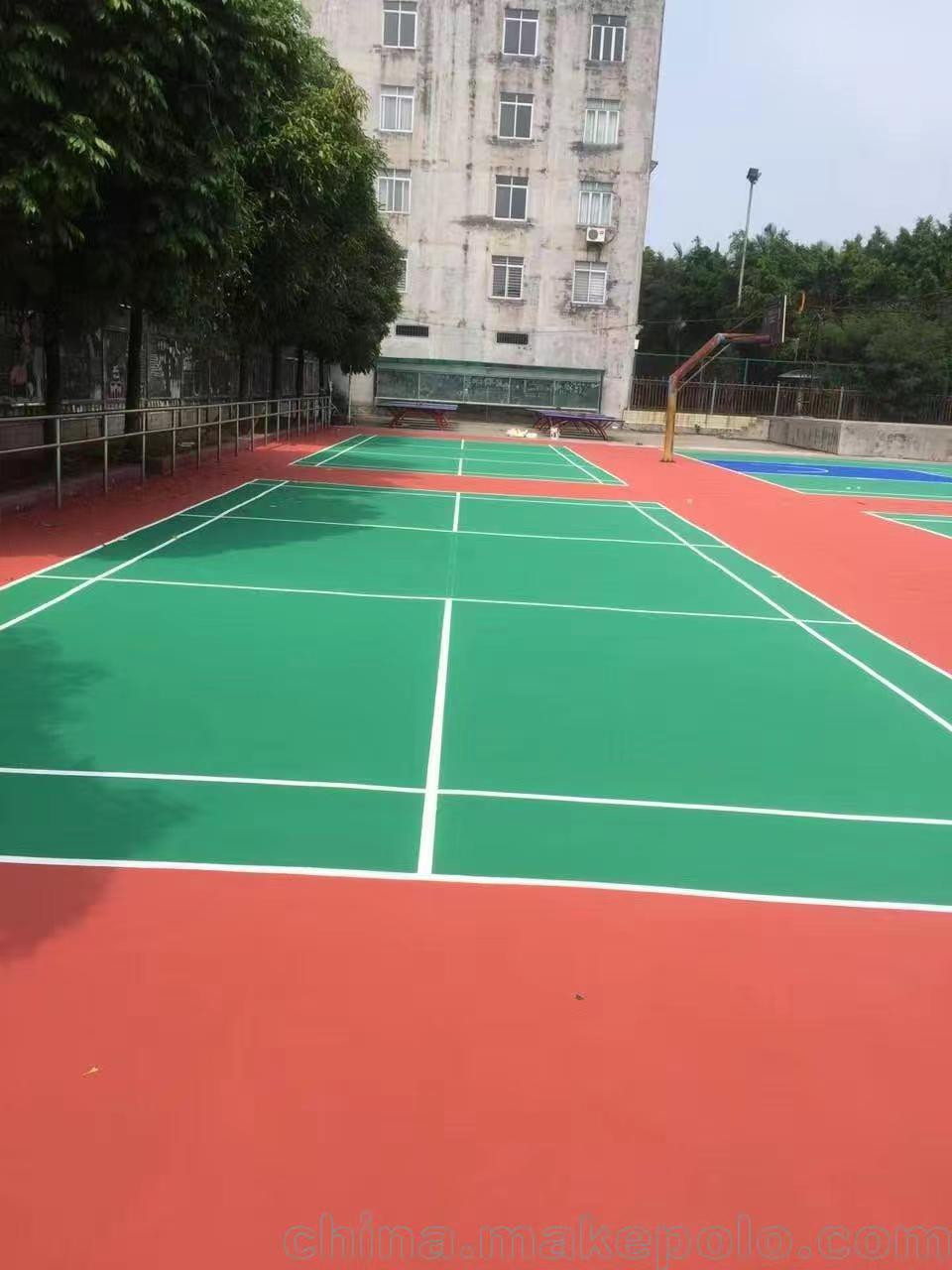 丙烯酸球场跑道运动场图5