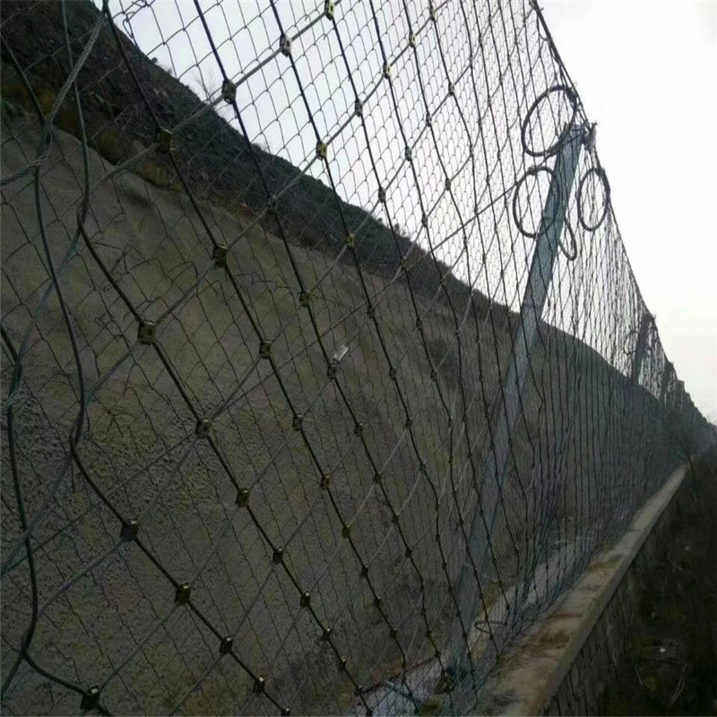 SNS柔性被动防护网 山体专项做业主动网防护 生产定制图2