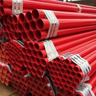 四川涂塑钢管厂家现货 环氧树脂消防涂塑管 规格齐全 免费试样图3