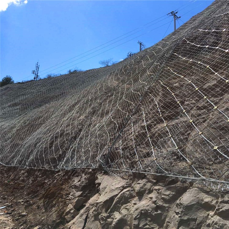 sns主动防护网 高速公路 拦石网主动式 山坡被动网厂家图2