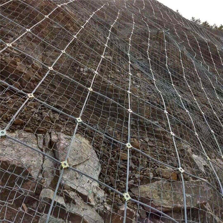 主动防护网厂家 边坡防落石拦截网 