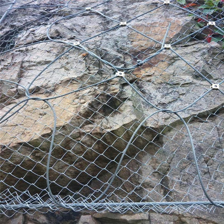 GPS2型主动防护网热镀锌 铁丝网 山体护坡网 边坡固土防落石绿化图3