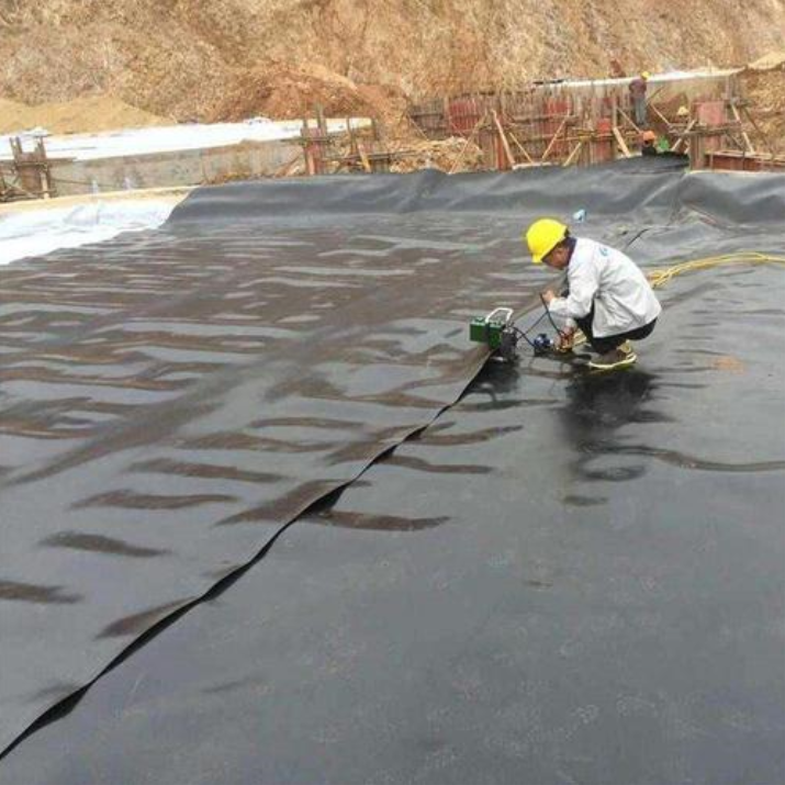 供应陕西土工膜防水 河北土工膜价格  垃圾场土工膜防渗图3