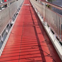 过街天桥跨江大桥人行道专用防腐防滑耐磨特种地板
