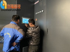 房山冀北锅炉房控制柜项目安装、调试现场