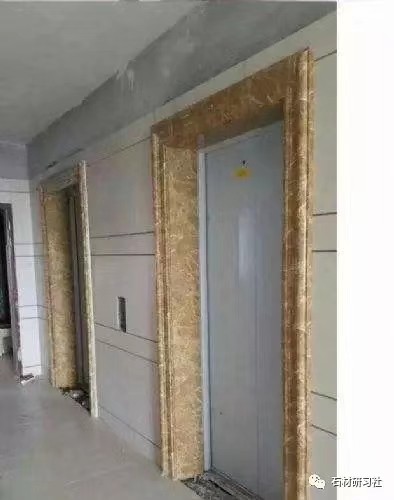 仿大理石电梯门套图4