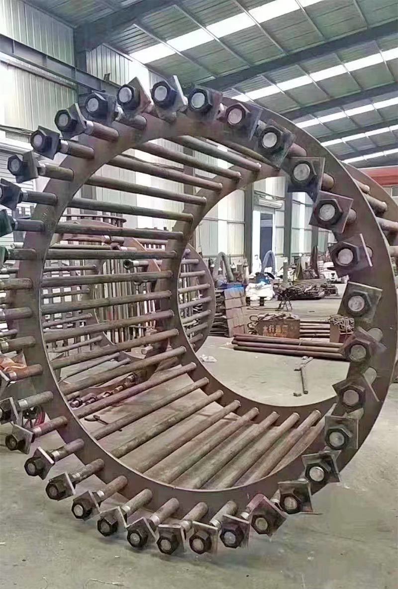 河北10kv电力钢杆 钢管杆 电力钢管桩 地脚螺栓 电力钢管塔图3