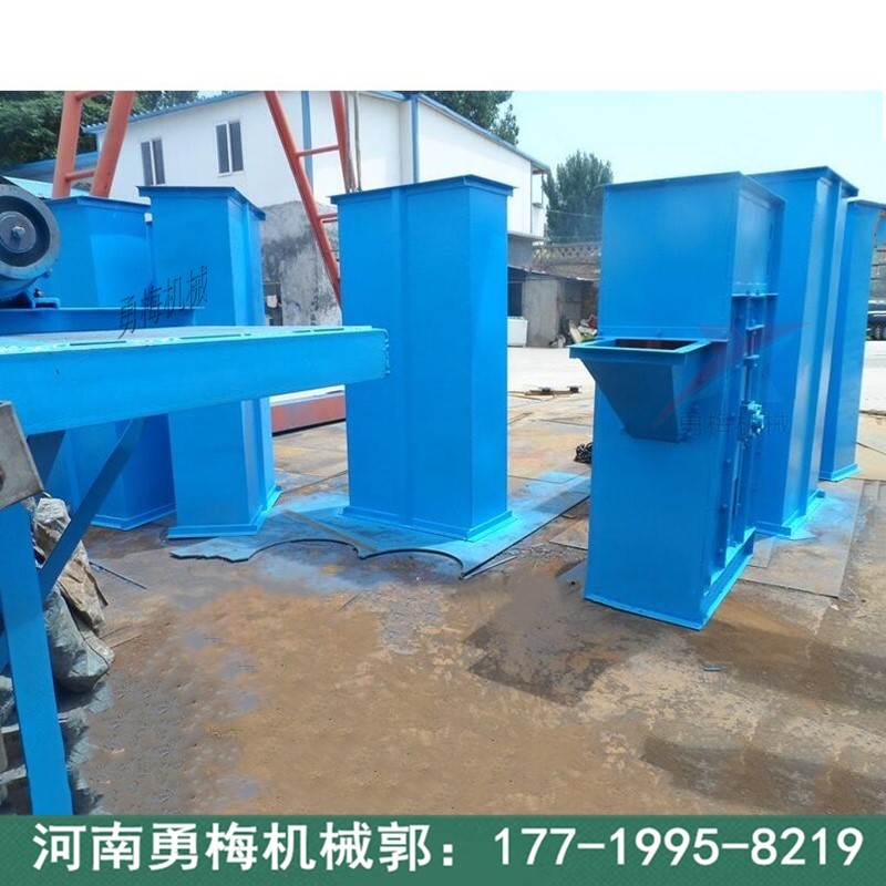 矿石 煤 水泥熟料等TH200斗式提升机 倾斜式环链 板链斗提机图3