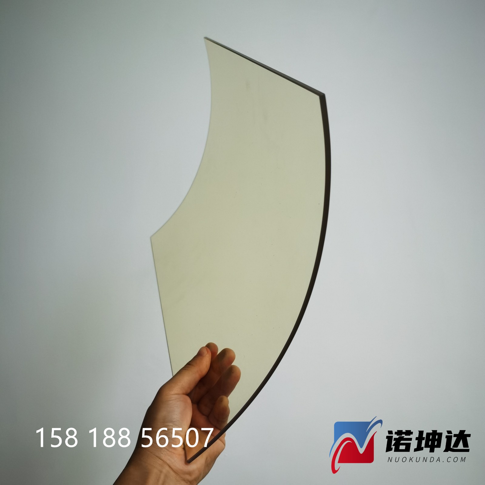 曲面壁炉玻璃,弧形壁炉玻璃,曲面高温/柴火炉玻璃,诺坤达图2