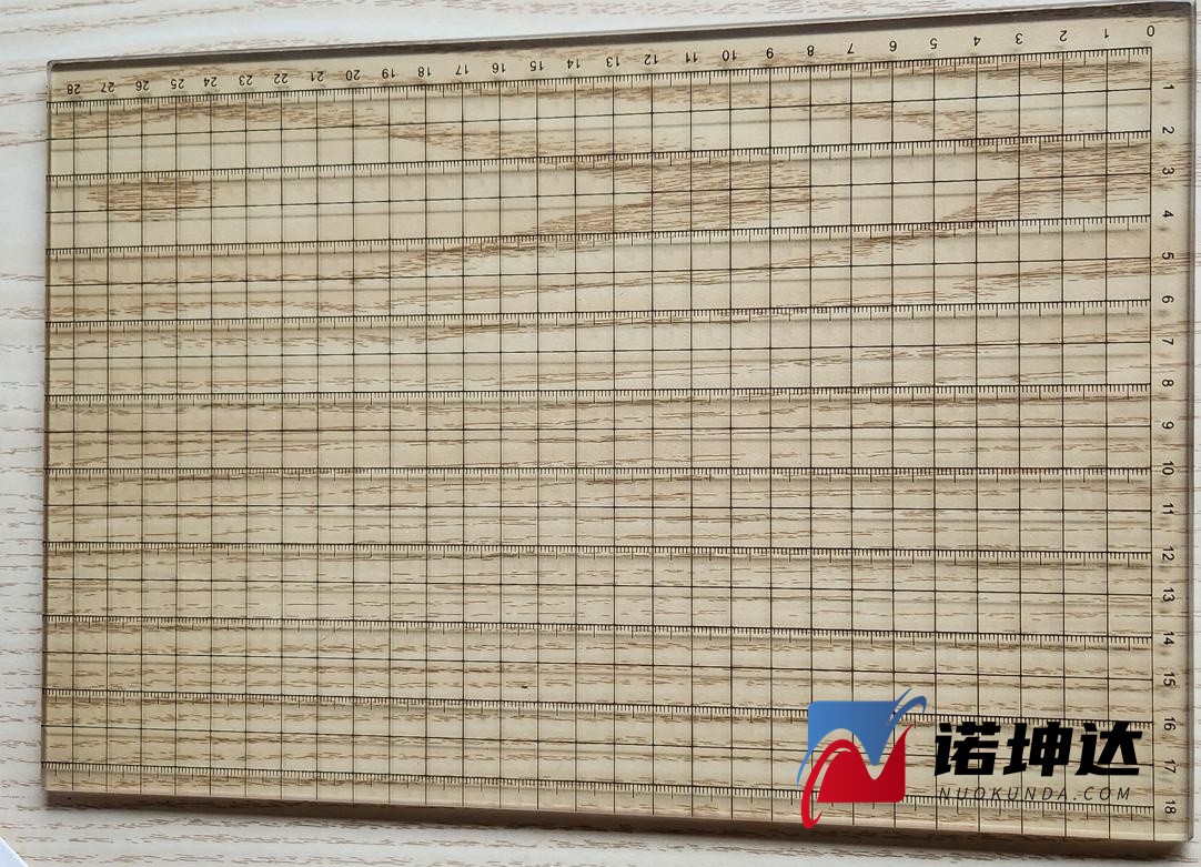 波峰焊玻璃，波峰焊预热玻璃，波峰焊锡炉玻璃，带刻度玻璃图4