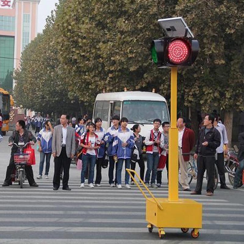大庆太阳能红绿灯 移动式红绿灯产品齐全图3