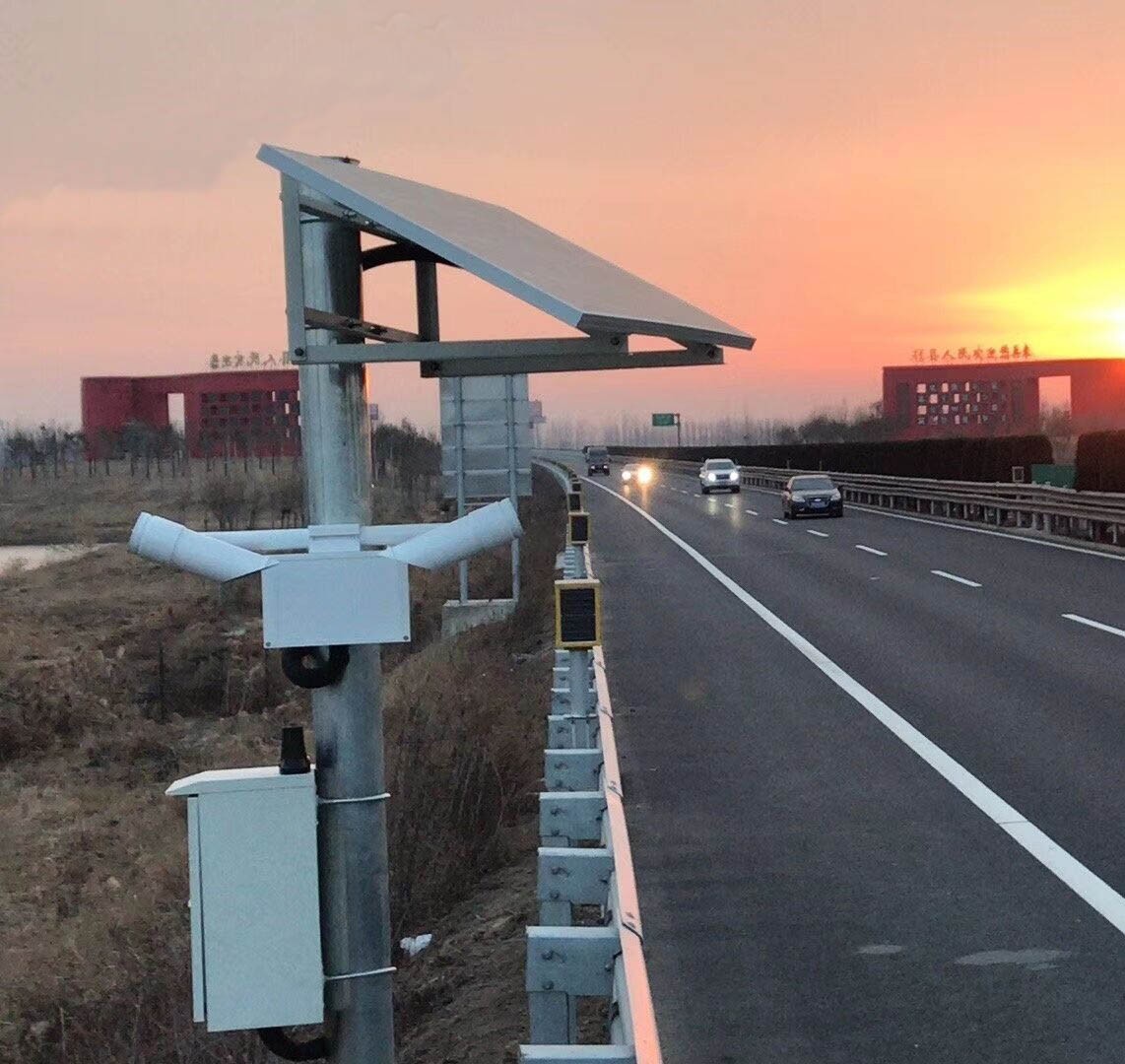 智能太阳能雾灯 单层行车诱导警示灯生产厂家图2