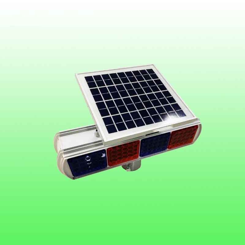 太阳能爆闪灯 太阳能四灯爆闪灯交通设施齐全图2