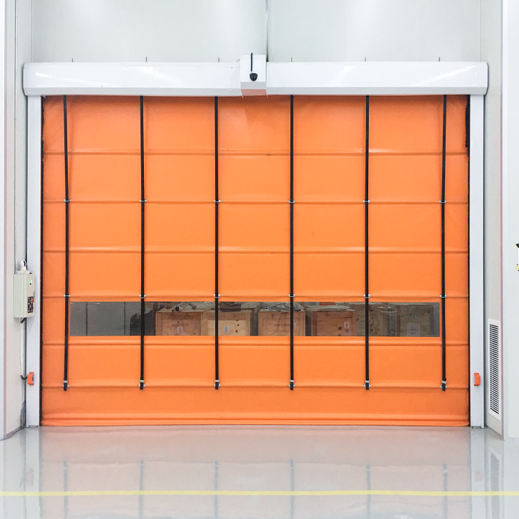 PVC快卷门的柔性卷帘设计优势图3