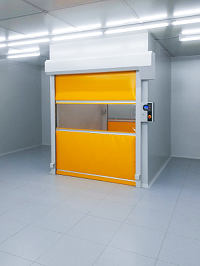 多尘环境下PVC快卷门运行隐患分析