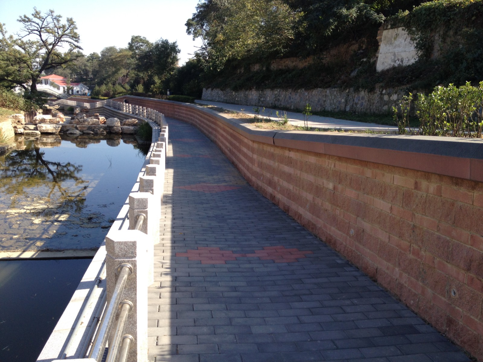 仿花岗岩大理石砌块砖,装饰劈裂砖,彩色围墙砖图2