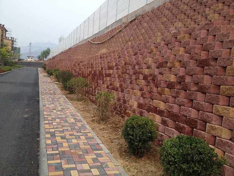舒布洛克砖 生态挡土墙砌块图3