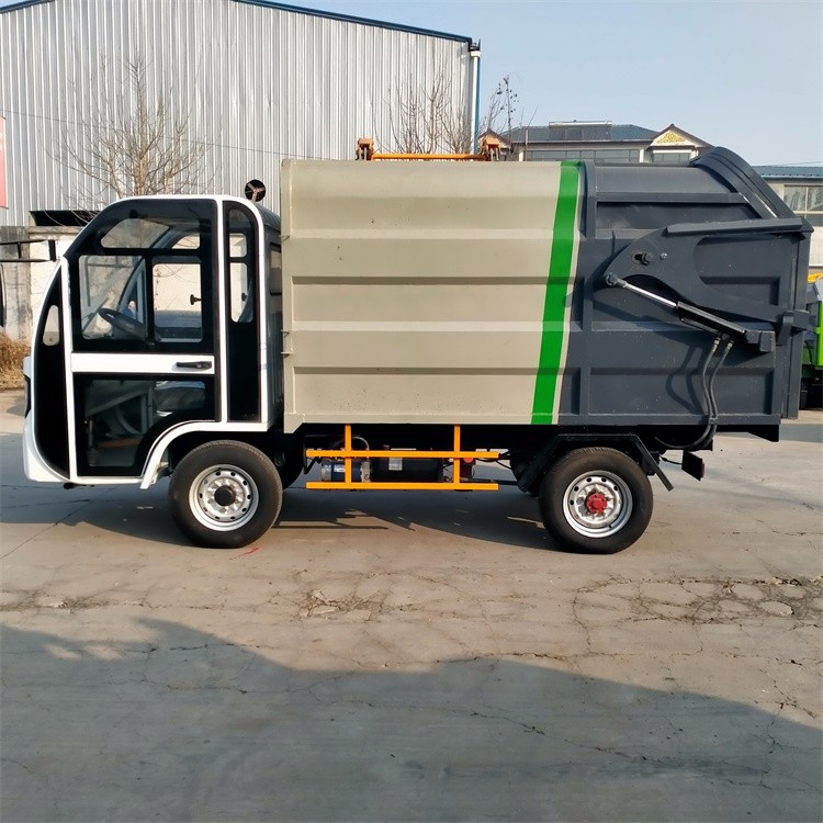 供应新能源电动垃圾车山东厂家销售电动四轮垃圾清运车报价表图1